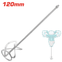 Batidor para Mezcladora 120mm